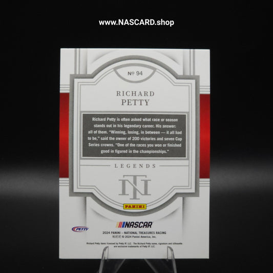 2024 National Treasures Legends #94 Richard Petty /49