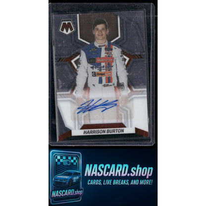 2023 Panini Chronicles #4 Harrison Burton Mosaic Autographs - NASCARD.shop