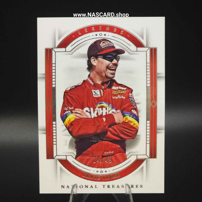 2024 Panini National Treasures Legends #99 Ernie Irvin 24/49 - NASCARD.shop