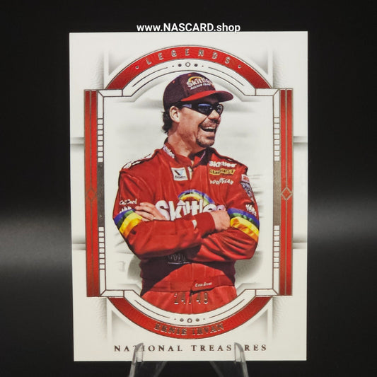2024 Panini National Treasures Legends #99 Ernie Irvin 24/49 - NASCARD.shop