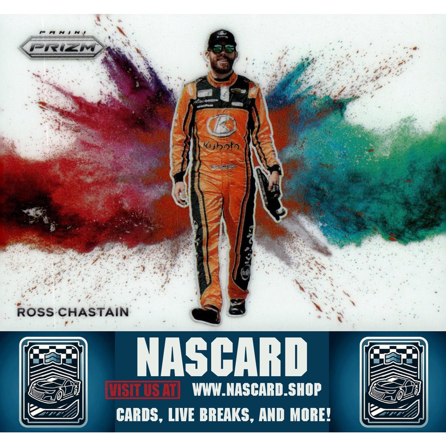 2024 Panini Prizm #9 Ross Chastain Color Blast