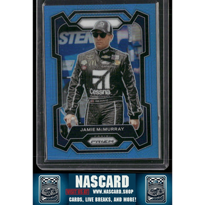 2024 Panini Prizm #46 Jamie McMurray Carolina Blue #/49 - NASCARD.shop