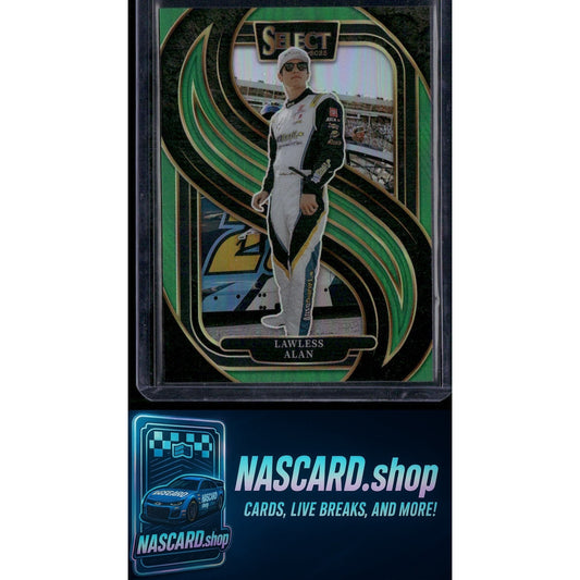 2025 Panini Select #216 Lawless Alan Green Prizms #/5