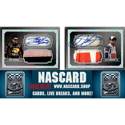 2014 Press Pass Five Star Tony Stewart/ Dale Jr Classic Compilations Booklet 1/1