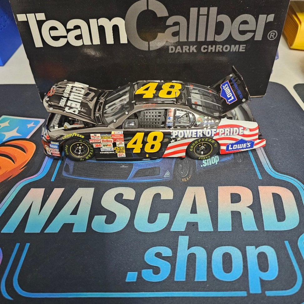 Jimmie Johnson #48 Lowe's 2002 Rookie Season Diecast 1:24 Team Caliber Ultra Rare 1 of 1002