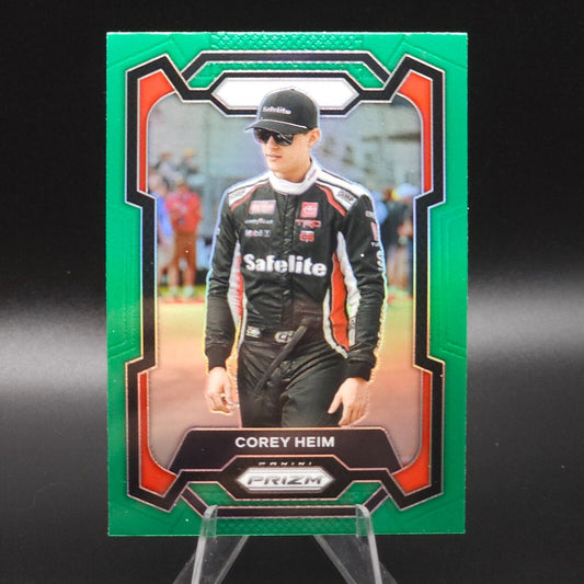 2024 Panini Prizm Racing Green Prizm #21 Corey Heim