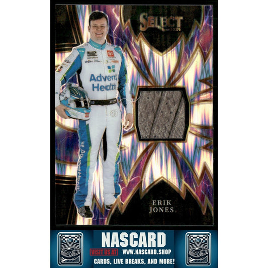 2024 Panini Select #S-EJN Erik Jones Sparks Flash Prizms - NASCARD.shop