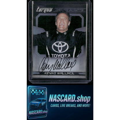 2017 Panini Torque #DS-KW Kenny Wallace Driver Scripts