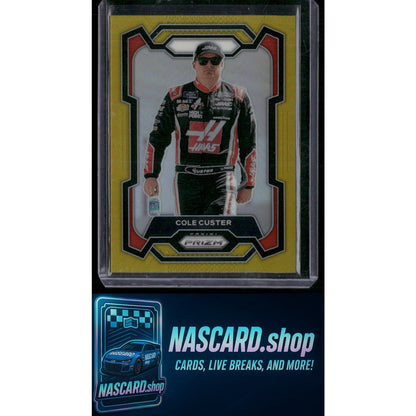 2024 Panini Prizm #36 Cole Custer Gold #/10