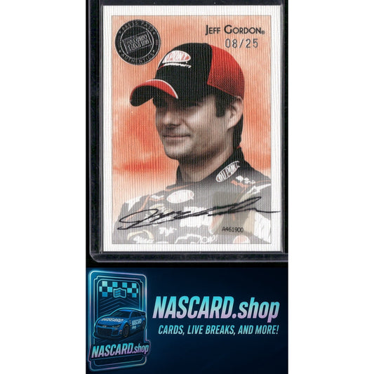 2010 Press Pass Eclipse Jeff Gordon Autographs #/25 - NASCARD.shop