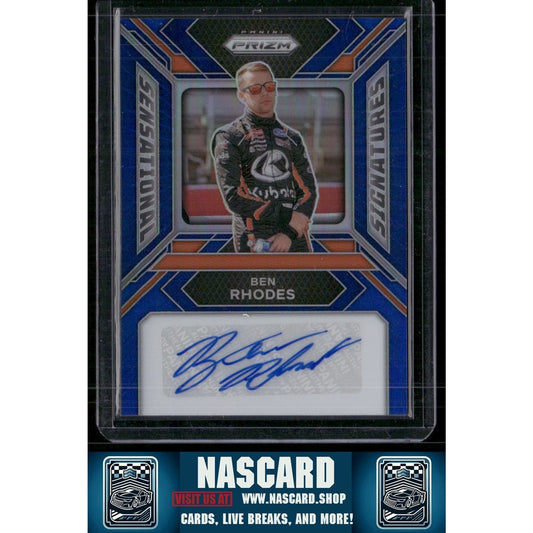 2024 Panini Prizm #SS-BRS Ben Rhodes Sensational Signatures Blue