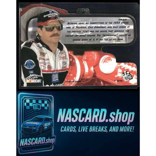 1999 Press Pass VIP #RM 3 Dale Earnhardt Rear View Mirror