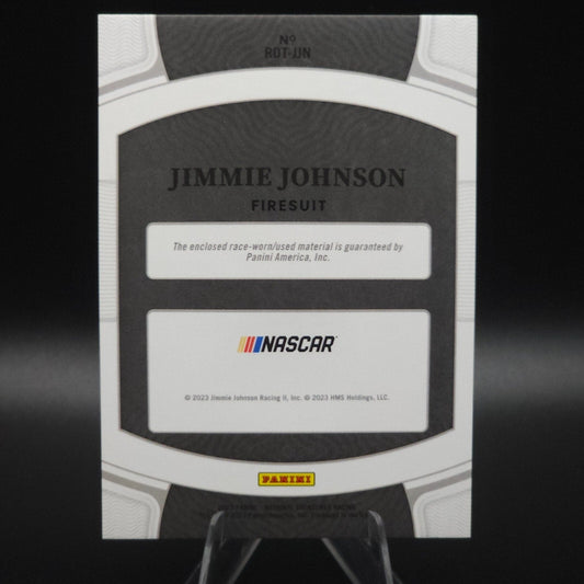 2023 National Treasures Race Day Treasures Jimmie Johnson Firesuits Prime /10 NASCARD.shop