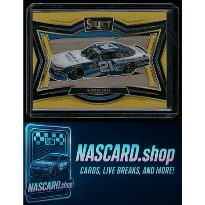 2025 Panini Select #167 Austin Hill Gold Prizms #10/10