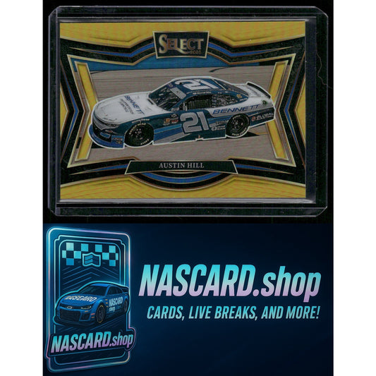 2025 Panini Select #167 Austin Hill Gold Prizms #10/10