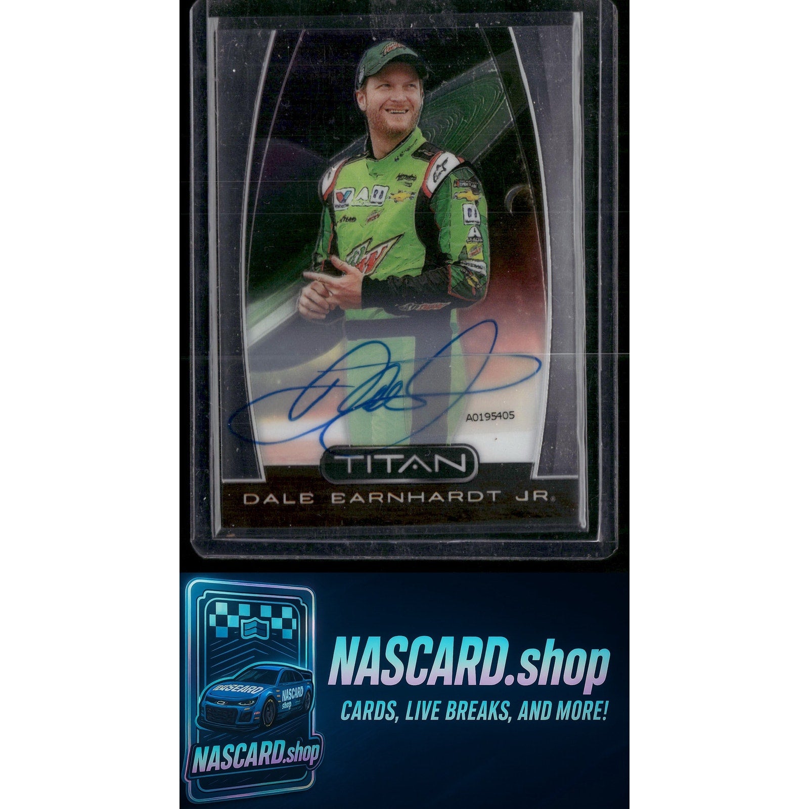 2020 Panini Chronicles #8 Dale Earnhardt Jr Titan Autographs #/25 - NASCARD.shop