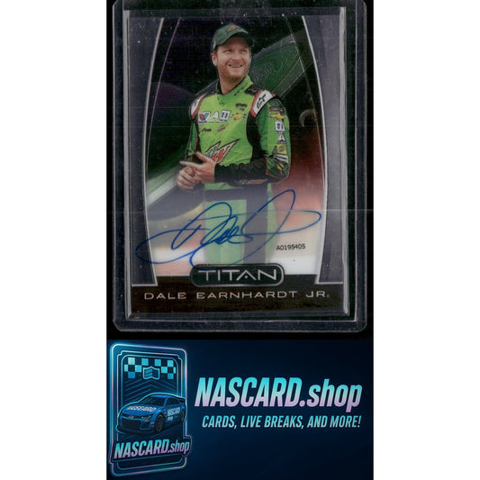 2020 Panini Chronicles #8 Dale Earnhardt Jr Titan Autographs #/25 - NASCARD.shop