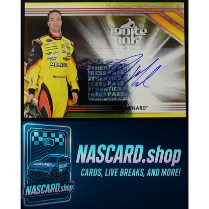 2013 Press Pass Ignite #II-PM Paul Menard Ignite Ink #/75