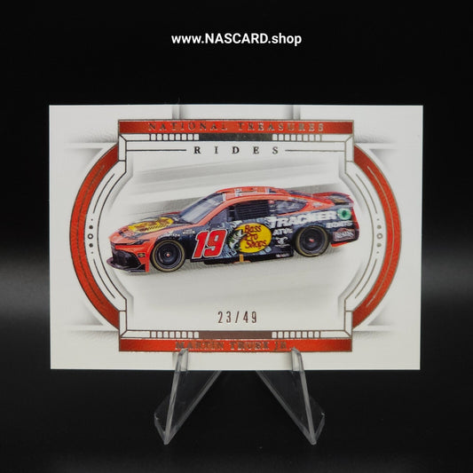 2024 Panini National Treasures Rides #54 Martin Truex Jr. /49