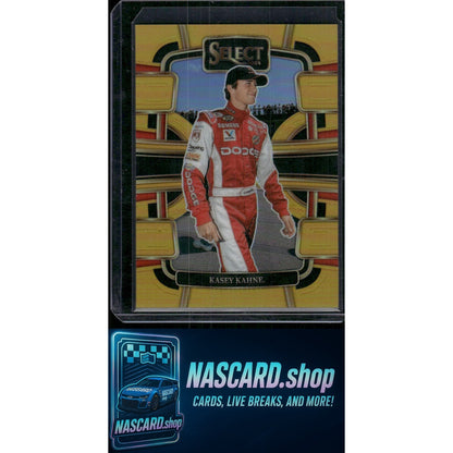 2024 Panini Select #94 Kasey Kahne Gold Prizms #/10
