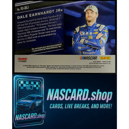 2023 Panini Prime Dale Earnhardt Jr Prime Jumbo Associate Sponsor #1/1