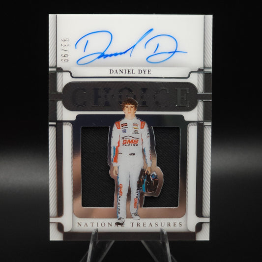 2023 Panini National Treasures - Ecklar's Choice Daniel Dye #EC-DYE /99 (AU)
