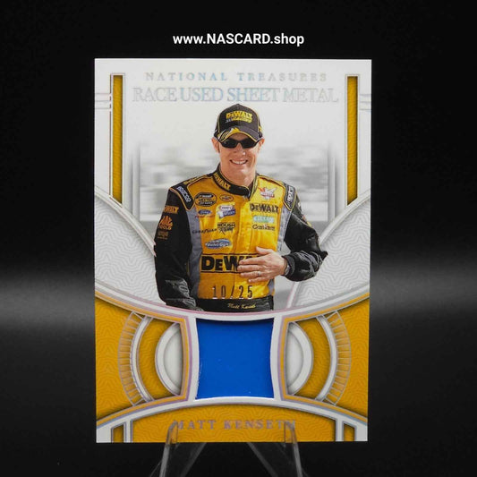 2024 National Treasures Race Used Sheet Metal Holo Silver Matt Kenseth /25 - NASCARD.shop