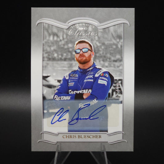 2023 Panini Chronicles - Classics Autographs Gold #5 Chris Buescher /10 - NASCARD.shop