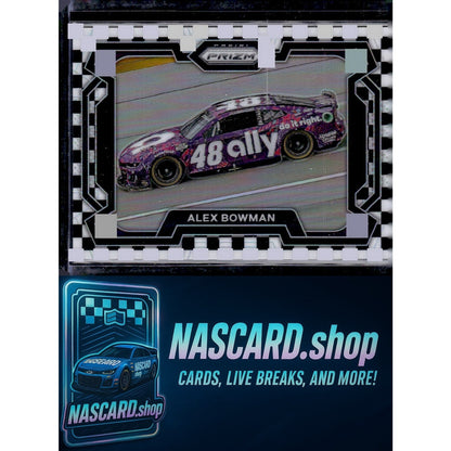 2024 Panini Prizm #83 Alex Bowman Checkered Flag #/75 - NASCARD.shop