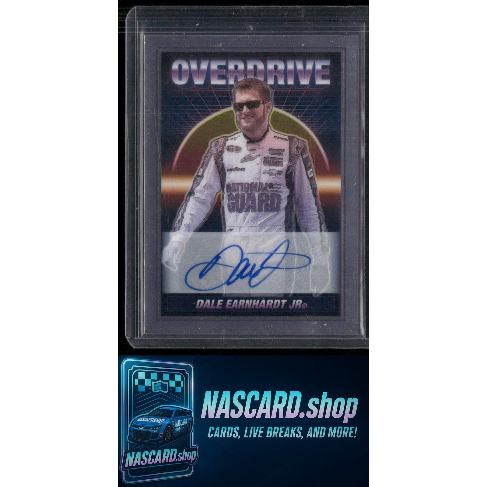 2023 Panini Chronicles #14 Dale Earnhardt Jr Overdrive Autographs - NASCARD.shop