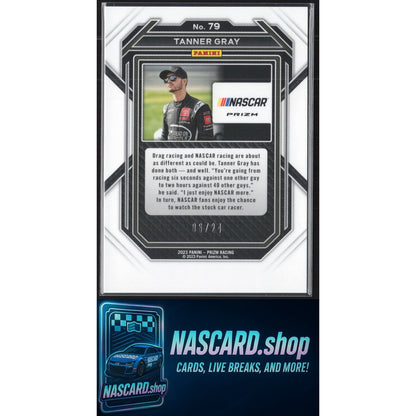 2023 Panini Prizm #79 Tanner Gray Rainbow Prizm #/24