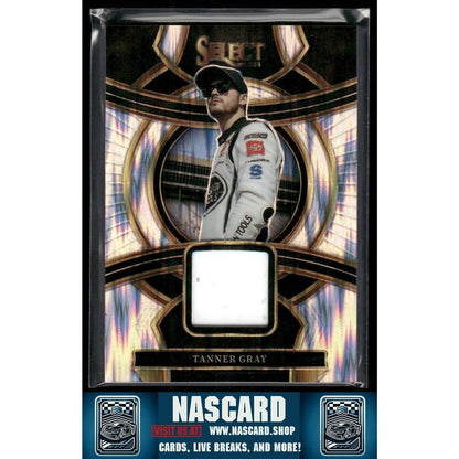 2024 Panini Select #SS-TAG Tanner Gray Selective Swatches Flash Prizms - NASCARD.shop