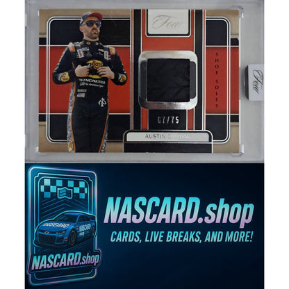 2025 Panini Turn Four #SS-AND Austin Dillon Shoe Soles #/75