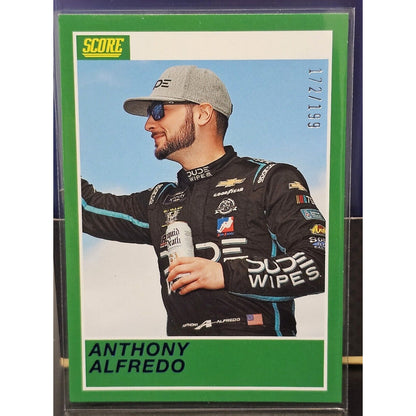 2023 Panini Chronicles Racing Score Blue #15 Anthony Alfredo 172/199 - NASCARD.shop