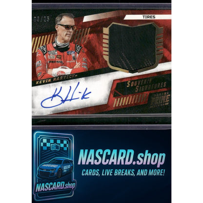 2023 Panini Prime #SSF-KH Kevin Harvick Souvenir Signatures Tires #/25 - NASCARD.shop