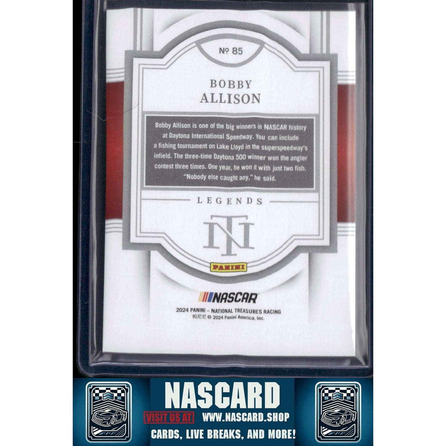 2024 Panini National Treasures #85 Bobby Allison