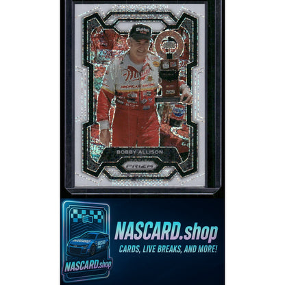 2024 Panini Prizm #62 Bobby Allison White Sparkle