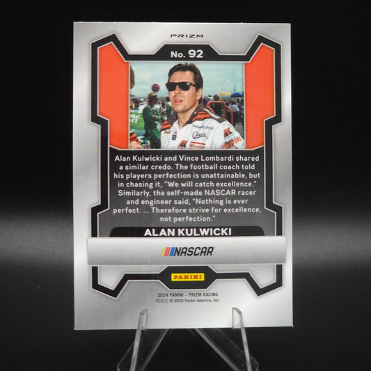 2024 Panini Prizm Racing - Silver Prizm #92 Alan Kulwicki NASCARD.shop