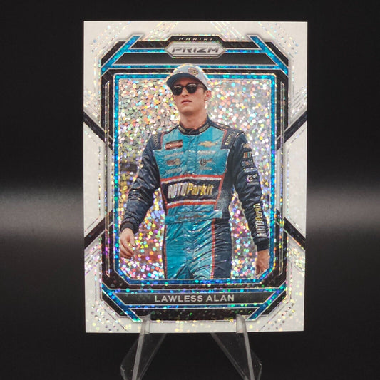 2023 Panini Prizm Lawless Alan #55 White Sparkle Prizm (RC)
