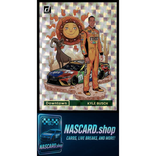 2021 Donruss #KY Kyle Busch Downtown - NASCARD.shop