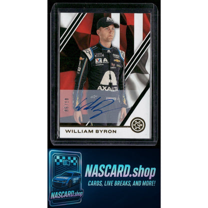 2020 Panini Chronicles #19 William Byron Chronicles Autographs Gold #/10 - NASCARD.shop