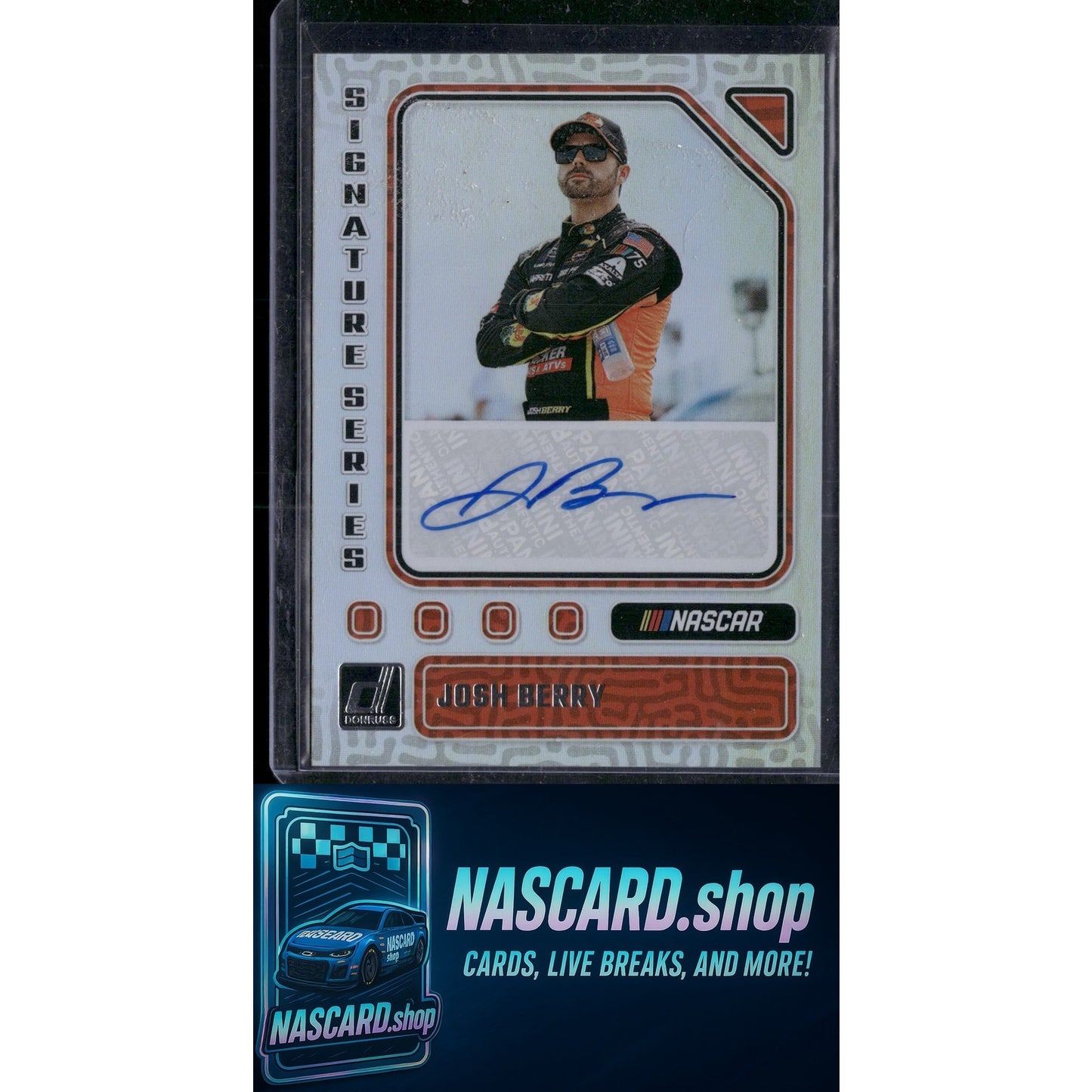 2024 Donruss #SS-JB Josh Berry Signature Series - NASCARD.shop