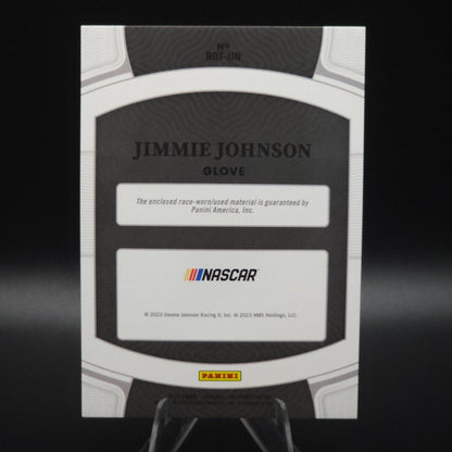 2023 Panini National Treasures Race Day Treasures Jimmie Johnson Glove /25 (MEM) - NASCARD.shop