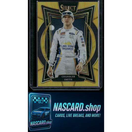 2025 Panini Select #6 Chandler Smith Gold Prizms #/10 - NASCARD.shop