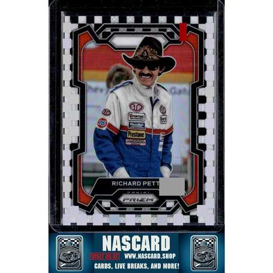 2024 Panini Prizm #99 Richard Petty Checkered Flag #/75 - NASCARD.shop