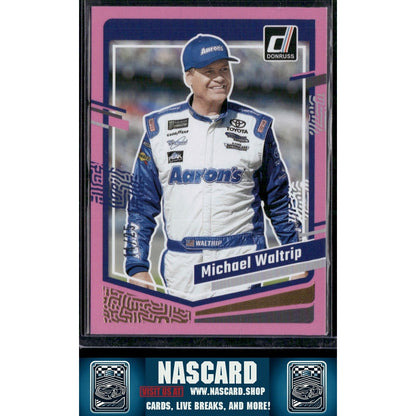 2024 Donruss #37 Michael Waltrip Pink #/25