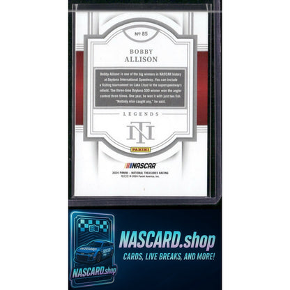 2024 Panini National Treasures #85 Bobby Allison #/49 - NASCARD.shop
