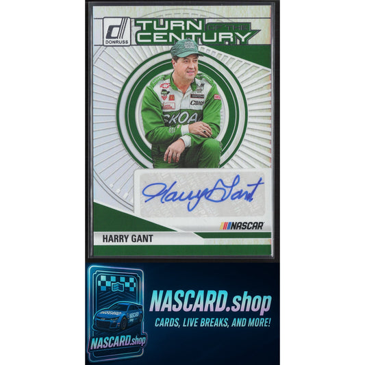 2025 Donruss #TCS-HGT Harry Gant Turn of the Century Autographs