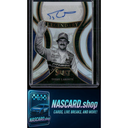 2024 Panini Select #LS-TLT Terry Labonte Legendary Signatures - NASCARD.shop