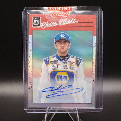 2023 Panini Donruss NASCAR - Optic Retro 1990 Chase Elliott #69 Holo Prizm 01/25 - NASCARD.shop